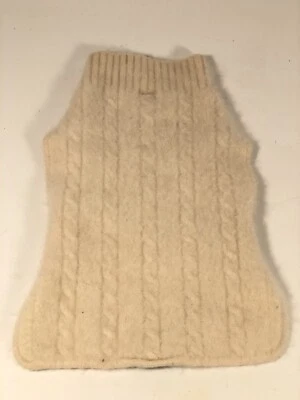 Ralph Lauren White Cashmere Dog Sweater Medium - Image 1 of 4