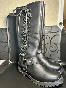 Milwaukee Riders® Women Biker Long Boots - Picture 1 of 12