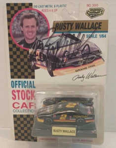 Official NASCAR Stock Car Collection Rusty Wallace #2 Pontiac 1/64 Diecast 1992 - Picture 1 of 4