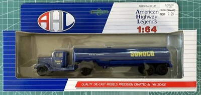 AHL Peterbilt 260 Semi Tractor & Tanker Trailer Sunoco Oil Company (L53303) — 第 1/2 张图片