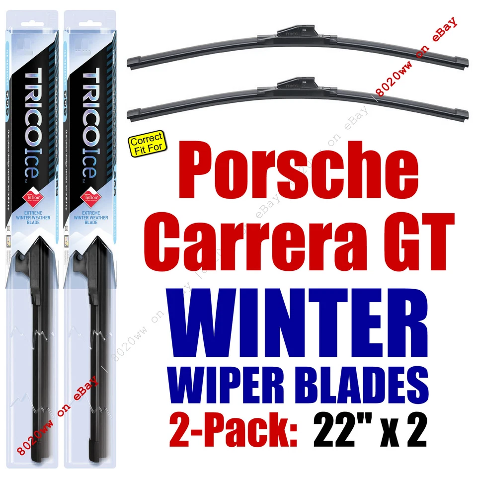 ЗИМНИЕ дворники 2pk супер-премиум подходит 2004-2006 Porsche Carrera GT - 35220x2 - Изображение 1 из 1
