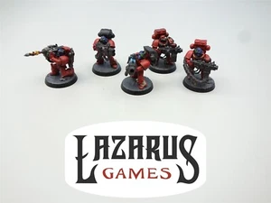 Warhammer 40K Blood Angel Space Marines - Devastator Squad (primed) - Picture 1 of 7