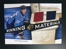 2008-09 SPx Winning Materials Spectrum #WMIK Ilya Kovalchuk (2CLR) #83/99