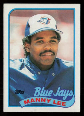 Manny Lee 1989 Topps #371 Toronto Blue Jays Baseball Card - Image 1 of 2