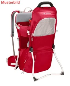 VAUDE Kindertrage Kraxe, shuttle Base, dark indian red, 121396520 - Bild 1 von 6