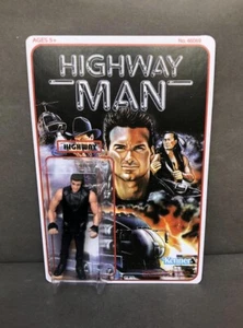 Custom Retro 3 3/4 verpackt THE HIGHWAYMAN 1987 (Sam J. Jones AS "HIGHWAY") - Bild 1 von 4