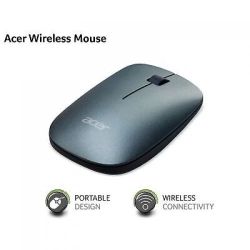 Acer Wireless Mouse M502 Green 2.4GHz RF Wireless 1200 DPI Optical GP.MCE11.01K - Image 1 of 4