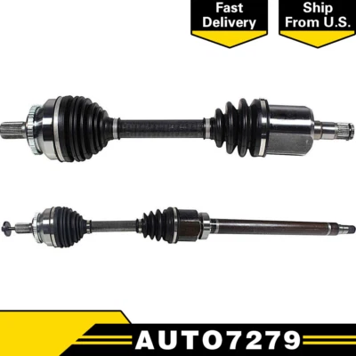 Par de eixos dianteiros CV para VOLVO S60 V70 transmissão automática turboalimentada FWD - Imagem 1 de 4