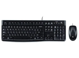 Logitech MK120 Wired USB Keyboard & Mouse Combo 920-002586 - Picture 1 of 1
