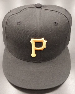 Pittsburgh Pirates New Era 5950 Home Fitted Hat - Picture 1 of 5