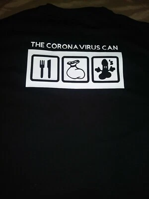 Camiseta personalizada dile a este virus que se coma una bolsa de d×*!s Foto 1 de 3