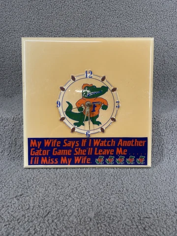 Florida Gators Wall Clock! Cover