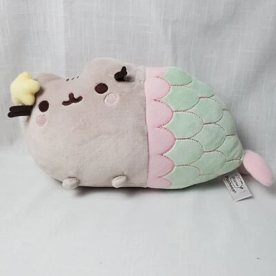 Gund Pusheen Mermaid Cat With Star Plush Stuffed Animal - Image 1 of 4