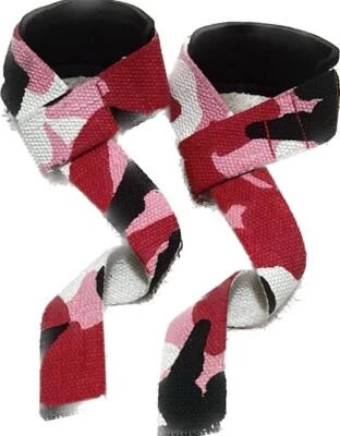 weightlifting STRAPS GYM HAND WRIST SUPPORT CROSS FIT COTTON with Ruber pad. - Image 1 of 4