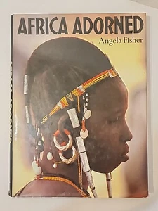 Africa Adorned by Fisher, Angela Hardback Book The Fast Free Shipping - Imagen 1 de 22