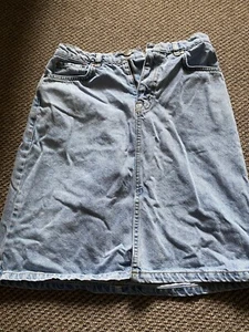 Fat face Denim Skirt Size 8 Blue VGC - Picture 1 of 2