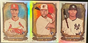2024 Topps Allen & Ginter Hot Box Silver Foil (1 - 175) U Pick Complete Your Set - Picture 1 of 1