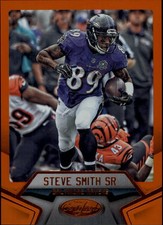 2016 Certified Mirror Orange Ravens Football Card #48 Steve Smith Sr. /225 