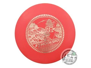 NEW Lightning SureGrip #2 Hookshot 146g Red Gold Foil Fairway Driver Golf Disc - Picture 1 of 1