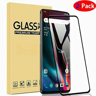 For OnePlus 7 Pro/7t Pro/7t Pro 5G Black McLaren Screen Protector Tempered Glass - Image 1 of 4