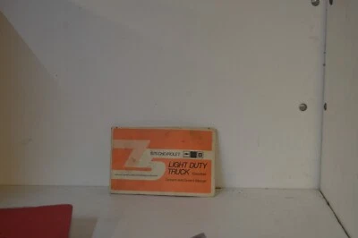 Chevrolet 1975 camión ligero manual del propietario original de fábrica Chevy C10 C20 C30 Foto 1 de 4