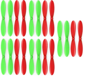 JJRC 1000A 55mm Green Red Propeller Blades Props 5x - Picture 1 of 1