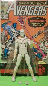 Marvel Legends WHITE VISION - SAM WILSON CAPTAIN AMERICA BAF WAVE + GREAT COMIC - Picture 1 of 7