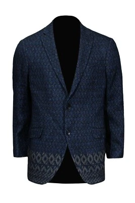 Auténtico abrigo deportivo Etro para hombre lana-cachemira 48 R hecho en Italia Foto 1 de 4