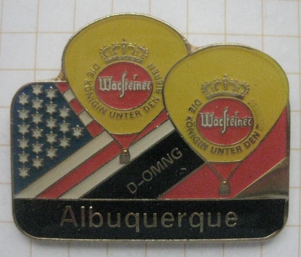 WARSTEINER ALBUQUERQUE / D-OMNG BALLOON ............. Bier Ballon Pin (219d) - Bild 1 von 1