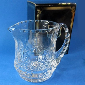 Edinburgh Crystal - Whisky Water Jug - Star of Edinburgh - Boxed - Picture 1 of 6