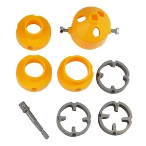 8pcs PVC Thread Maker Tool Water Pipe Threading Adapter For Electric Drills - Picture 1 of 8