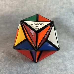 1982 Alexander's Star Rubik's Cube Vintage Puzzle Spielzeug - SELTEN - KOSTENLOSER VERSAND - Bild 1 von 5