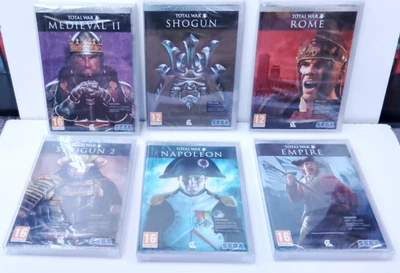 Total War Complete Editions 6 Game Complete Set New and Sealed PC Game - Image 1 of 4