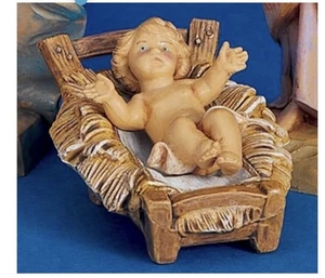 Fontanini von Roman, 5" Jesuskind, Krippenfigur handgeformt - Bild 1 von 1