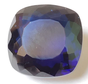 AAA+ Large Blue Tanzanite 84.35 Ct. Cushion Cut Loose Gemstone Gift for Women - Picture 1 of 9