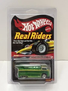 Hot Wheels Real Riders Series 9 Volkswagen Drag Truck # 2665/6000 Green W/Case - Picture 1 of 18