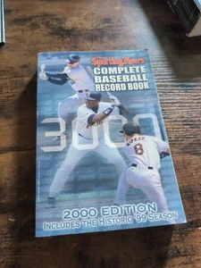 Complete Baseball Record Book by Sporting News - Picture 1 of 2