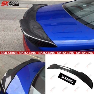Carbon Fiber/Forged Carbon Rear Spoiler Wing Fit For Honda CIVIC Sedan 2022-2024 - Picture 1 of 22