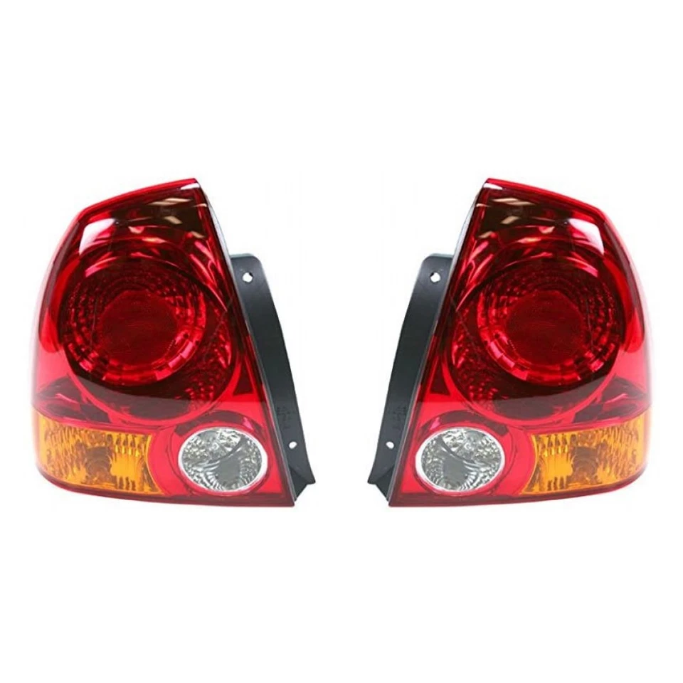 For Hyundai Accent Tail Light 2003-2006 Pair Passenger & Driver Side w/Bulbs Foto 1 de 1