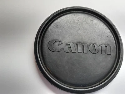 CANON PUSH ON PLASTIC FRONT LENS CAP FOR 55MM FILTER RIM - Image 1 of 3