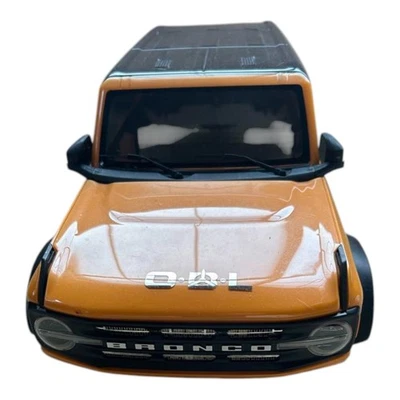 Traxxas TRX-4 2021 Bronco Yellow Body with Custom LED, Used, Defects - Image 1 of 4