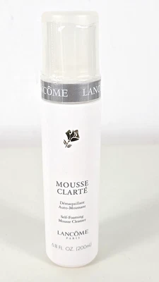 NOVO LACRADO - Lancome MOUSSE CLARTE Mousse Auto Espumante Limpador 6,8 oz - DESCONTO - Imagem 1 de 3