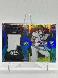 2021 Certified New Generation Jerseys Mirror Blue /99 Elijah Moore Rookie RC - Picture 1 of 3