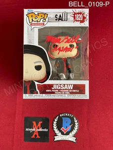 Tobin Bell autographed signed Jigsaw Saw Funko Pop #1820 Beckett COA horror - Picture 1 of 12