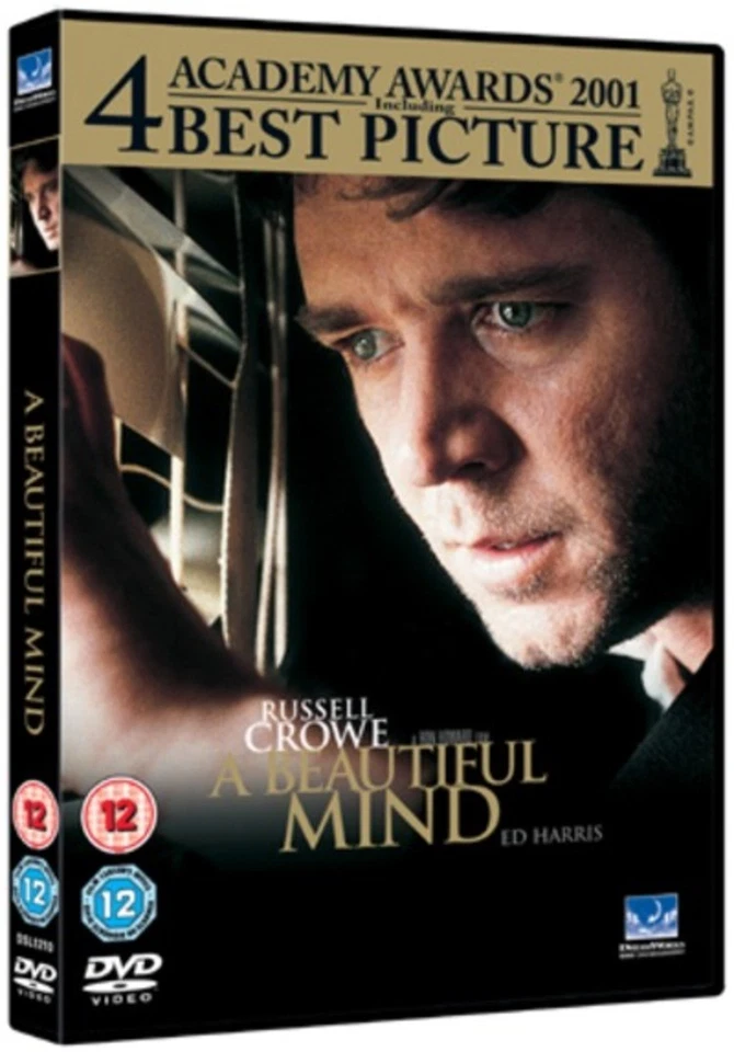A Beautiful Mind (DVD) Austin Pendleton Anthony Rapp Adam Goldberg Josh Lucas - Image 1 of 1