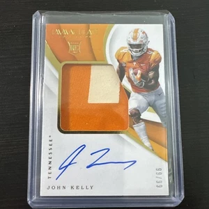 2018 IMMACULATE JOHN KELLY 135 MINT AUTOGRAPH JERSEY NUMBER RC 99/99 TENNESSEE - Picture 1 of 3