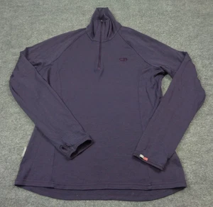 Icebreaker Bodyfit 260 Mujer 2XL Púrpura Lana Merino Manga Larga Cuello Alto - Imagen 1 de 14
