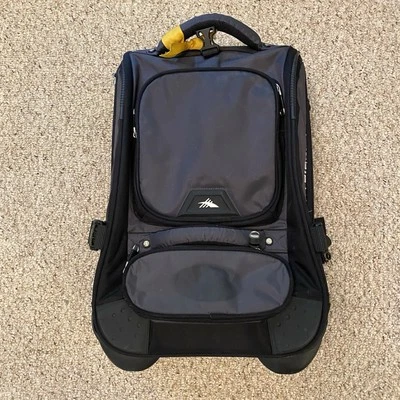 Bolsa de viaje High Sierra Rolling Duffel 20” equipaje con ruedas negro LEER DESCRIPCIÓN Foto 1 de 4