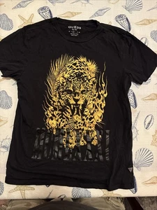 Guess Men’s Golden Tiger Tee Shirt M - Picture 1 of 7