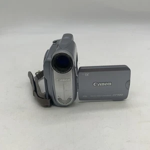 Canon ZR500 MiniDV Digital Video Camcorder Silver Handheld Camcorder Untested - Picture 1 of 8